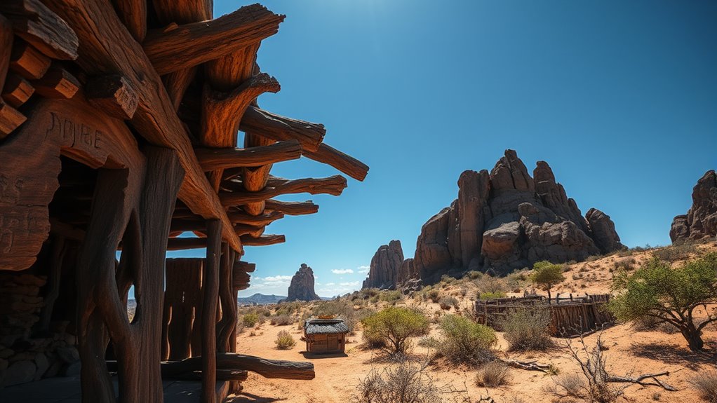 ancient african wooden artifact