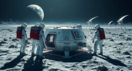 first moon base prototype