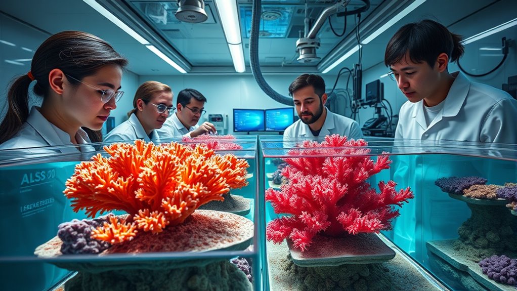 heat resistant coral breeding advances