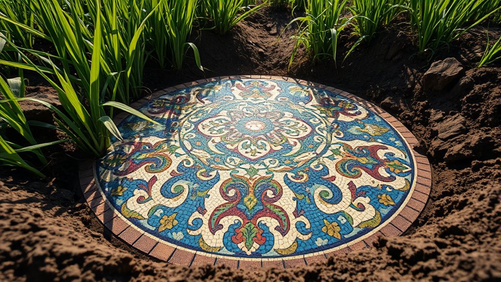 roman mosaic reveals ancient craftsmanship