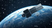 satellite avoids debris collision