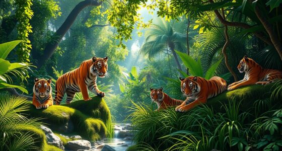 wild tiger numbers increase significantly