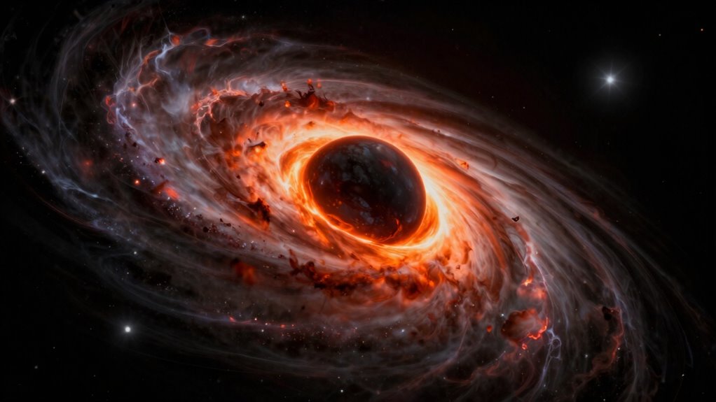 black hole spaghettification chaos