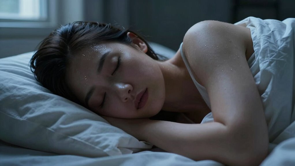 body cools during sleep