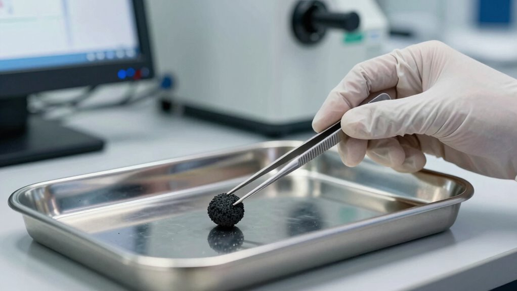 careful sample handling techniques