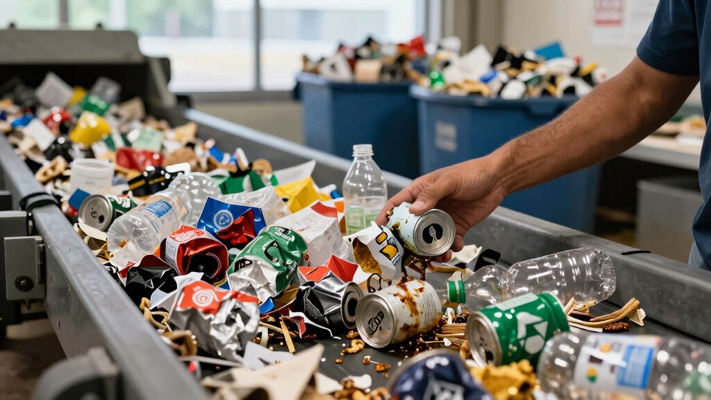 contamination reduces recycling quality