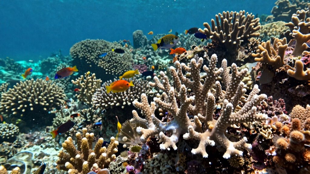 coral health and biodiversity decline
