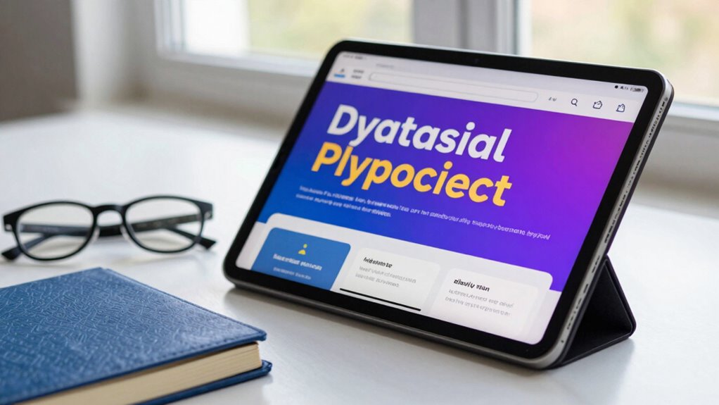 dyslexia support reading tools