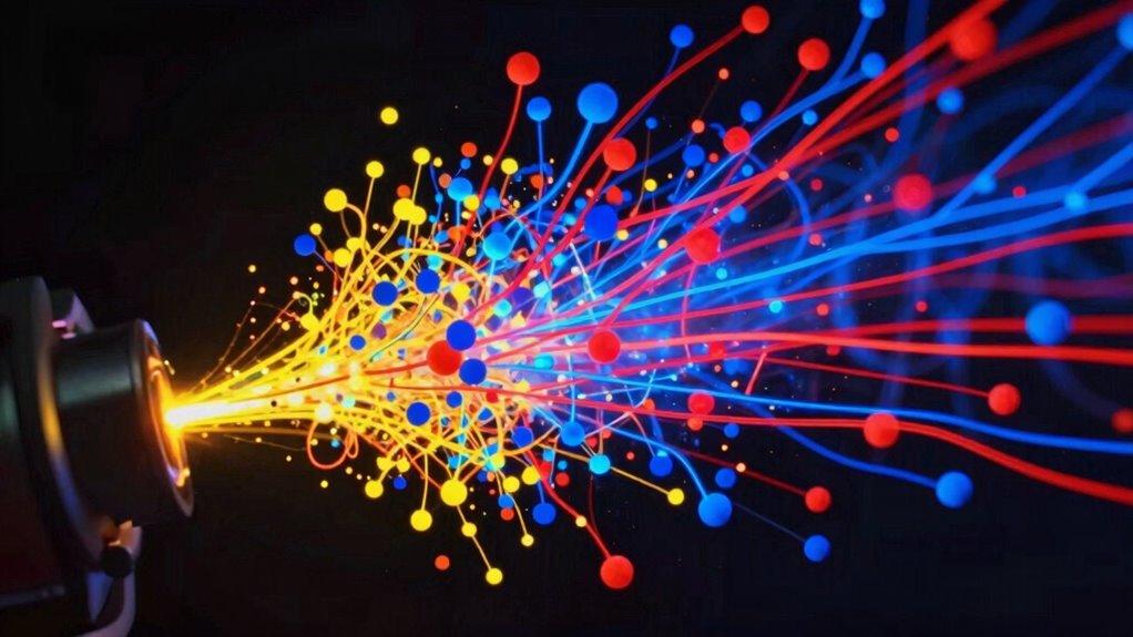 force carriers enable particle communication