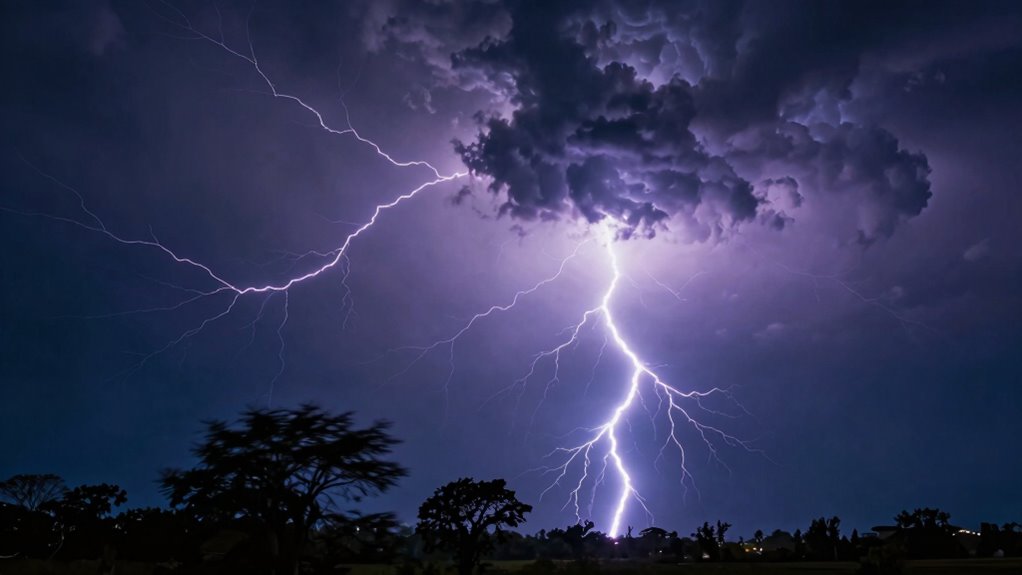 lightning induced chemical reactions