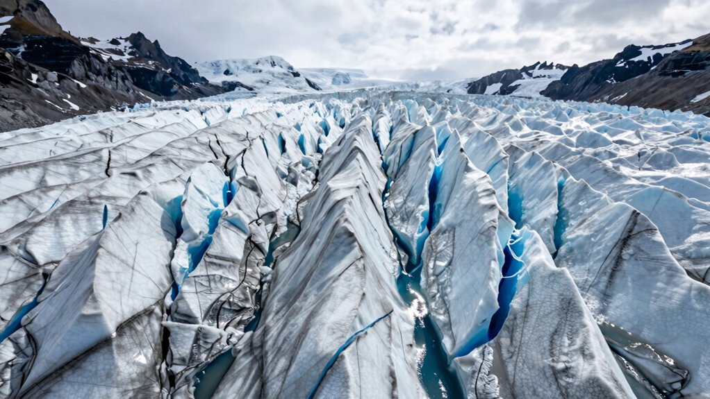 meltwater reveals climate shifts