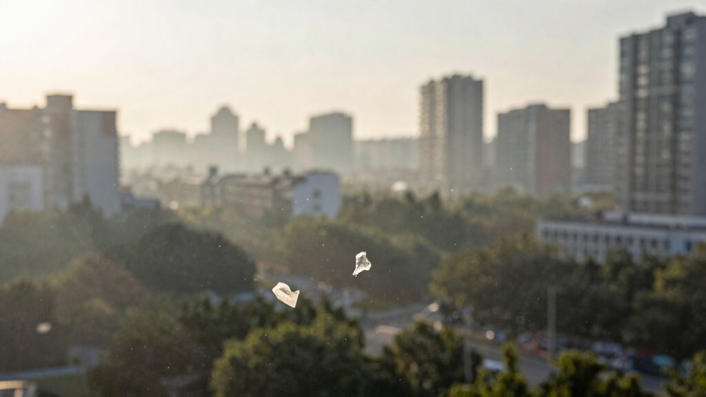 microplastics airborne environmental transport