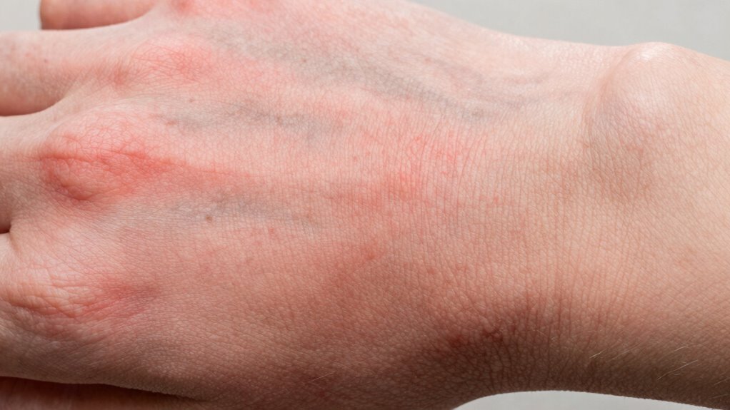 signs of ongoing inflammation