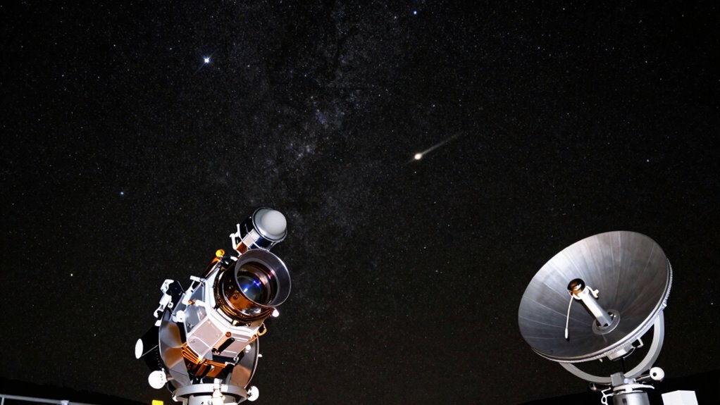 space and ground telescopes complement