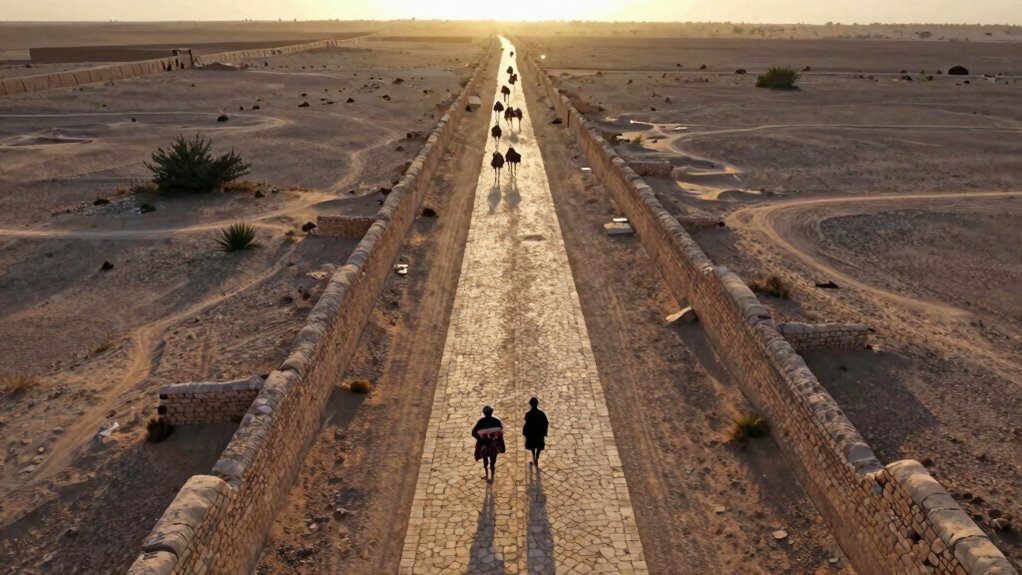 ancient roads reveal trade