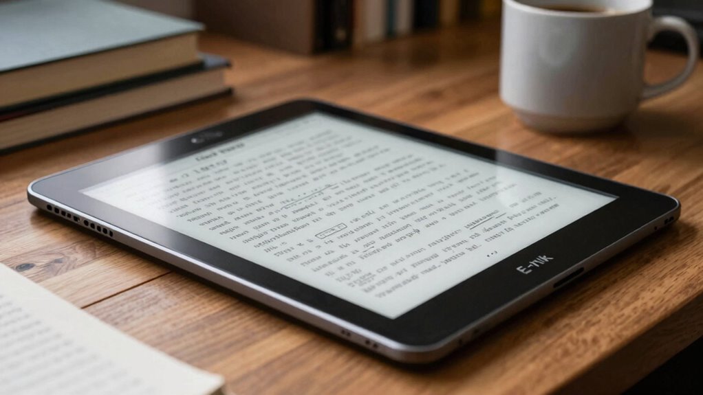 e ink screens enhance reading