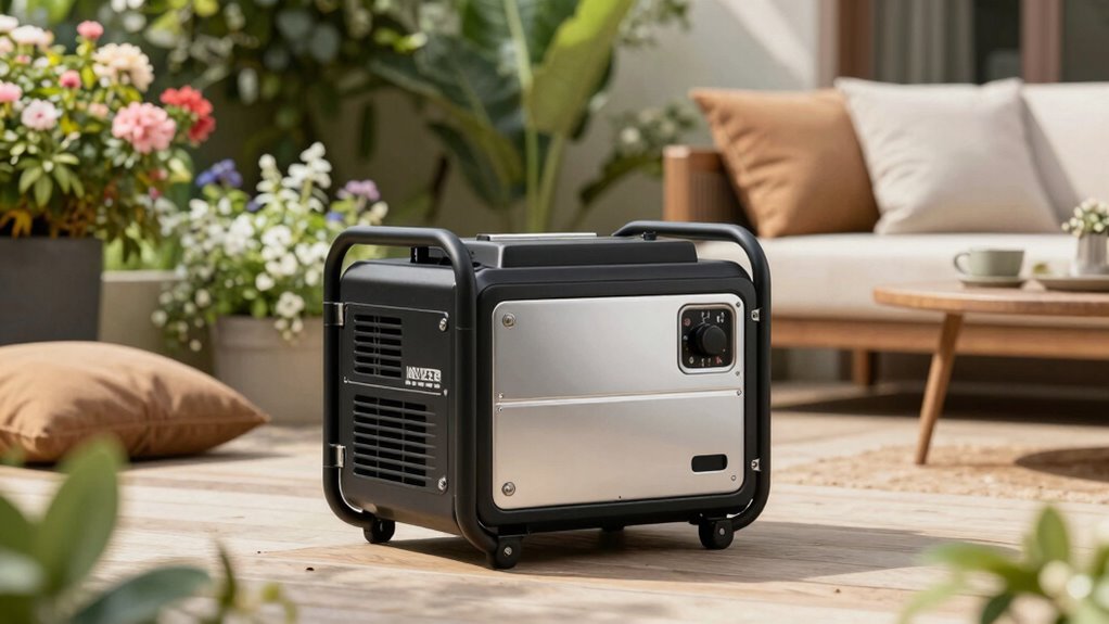 efficient portable quiet power