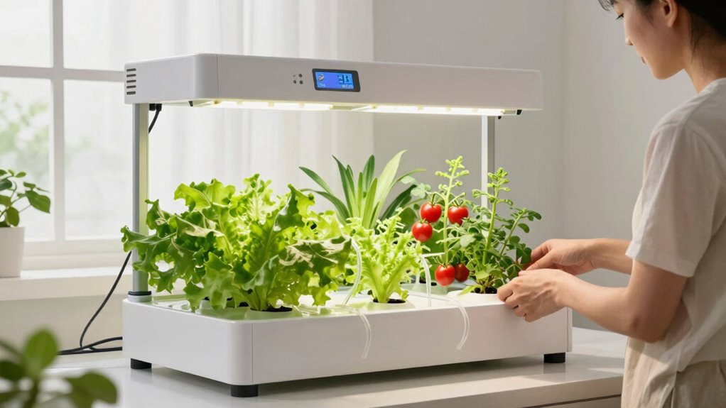 indoor space efficient sustainable farming