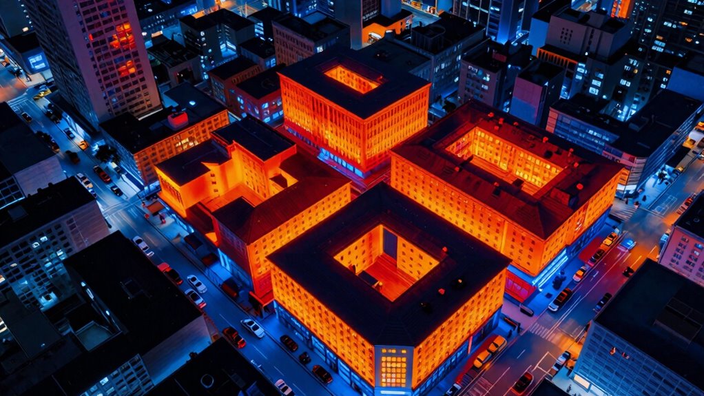 infrared heat detection visualization