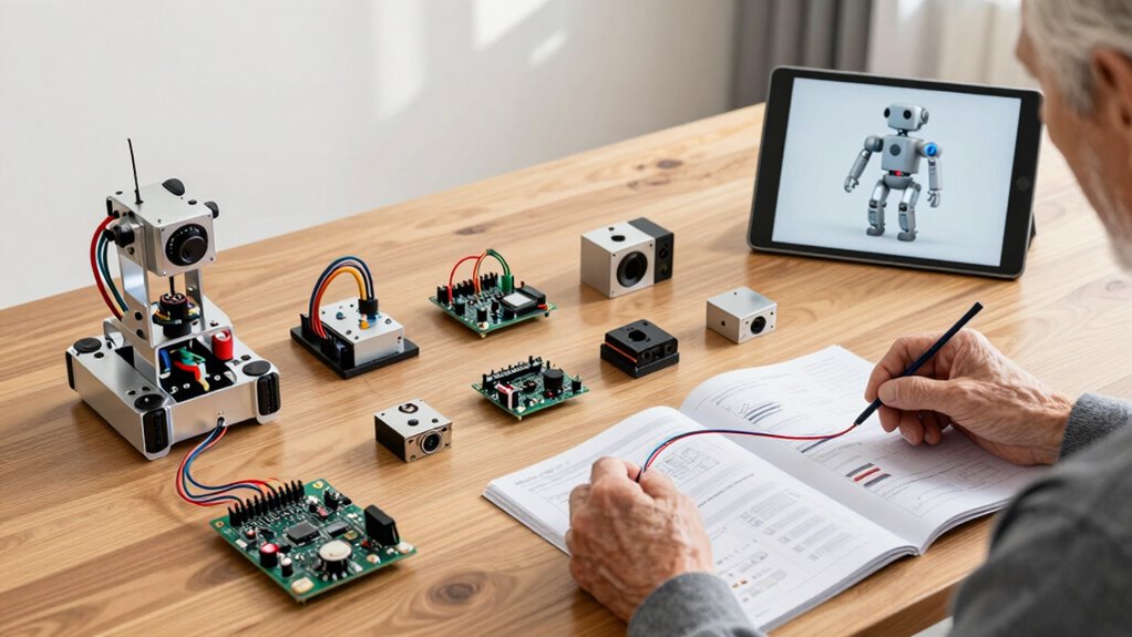 modular sensor driven learning systems