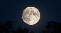 moon illusion creates apparent size