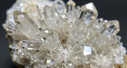 perfectly shaped crystal formations