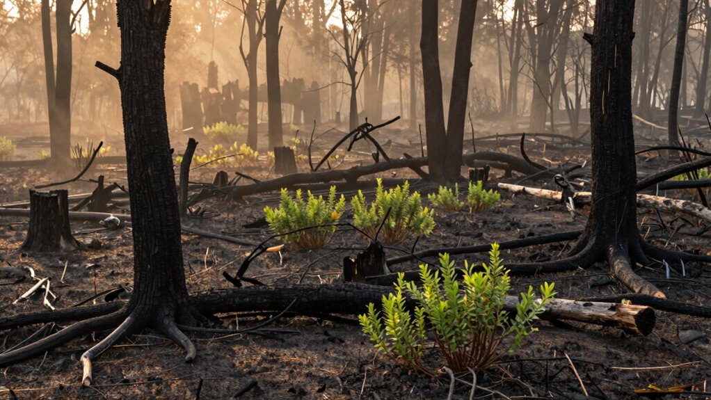 post fire landscape transformation