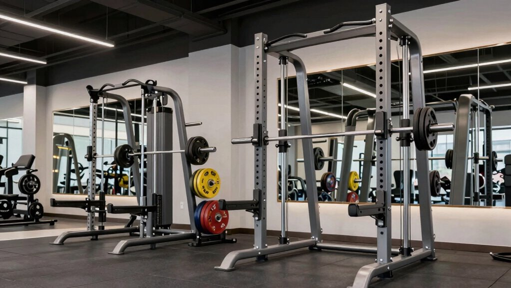 power rack offers versatility and safety