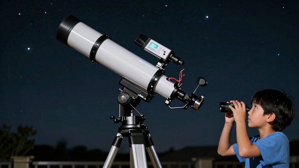 precise alignment enhances stargazing