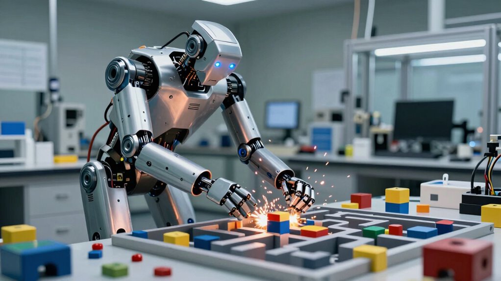 robots learn through experimentation