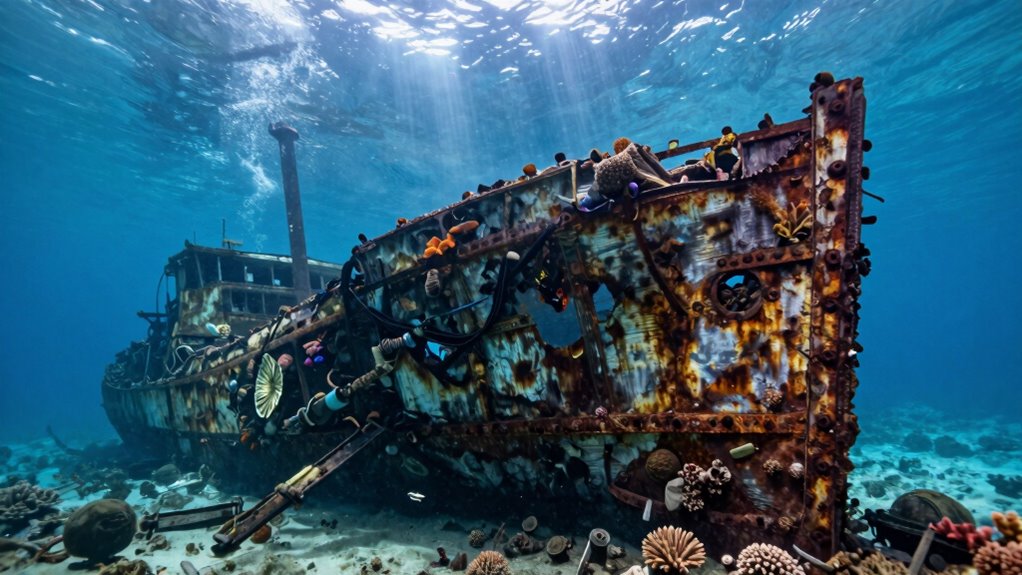 shipwrecks preserve underwater history