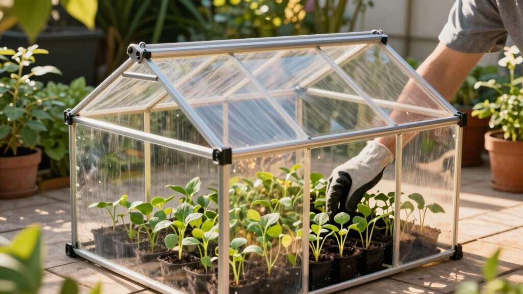 small scale greenhouse systems
