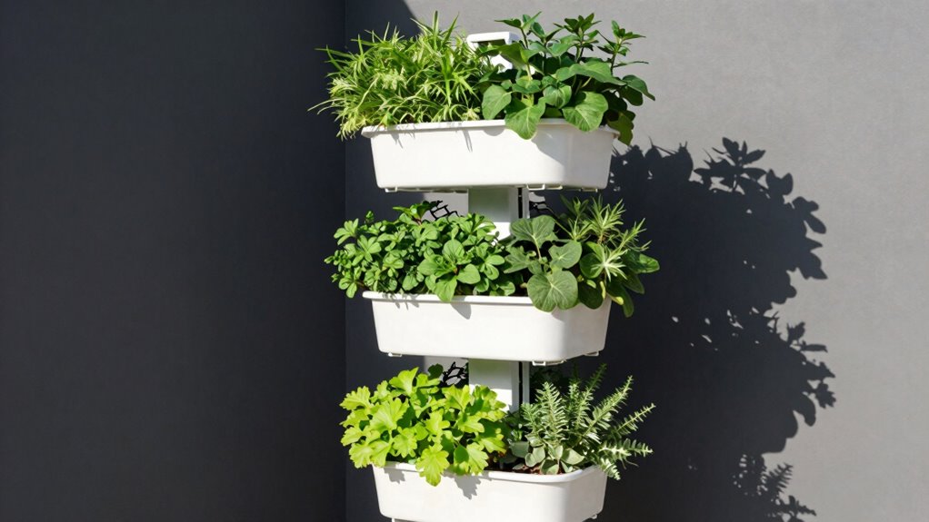 space saving indoor gardening