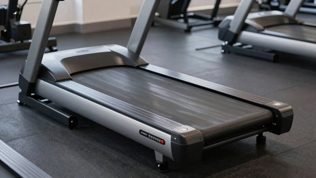 stable quiet treadmill performance