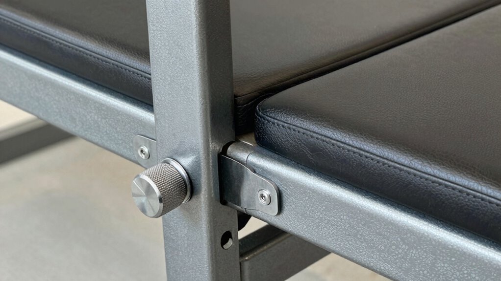 stable secure workout bench