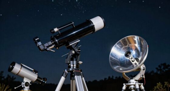 types of telescope optics