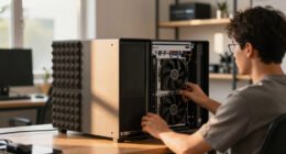 How to Reduce Heat and Noise in a High-Power AI Workstation