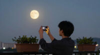 Look up Monday evening for the full strawberry moon