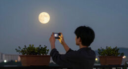 Look up Monday evening for the full strawberry moon