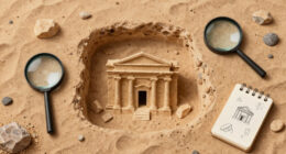 Lost city discovered beneath Egypt's desert with ancient church