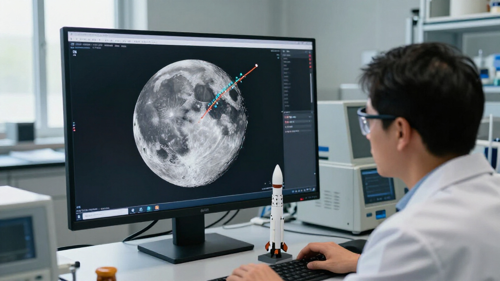Upper Stage Impacting The Moon On 2026 August 5