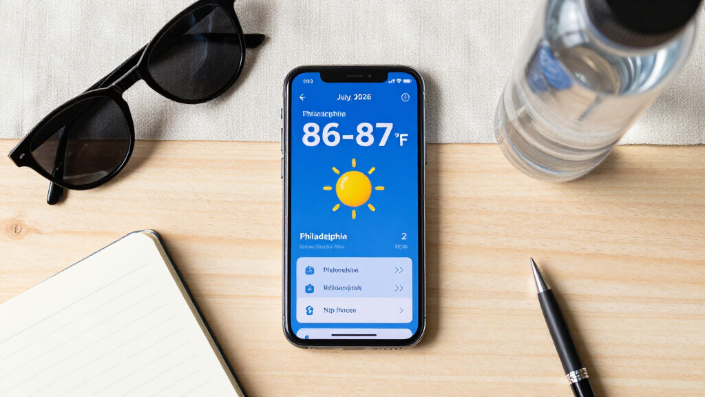 Will The **High Temp In Philadelphia** Be 86-87° On Jul 31, 2026?
