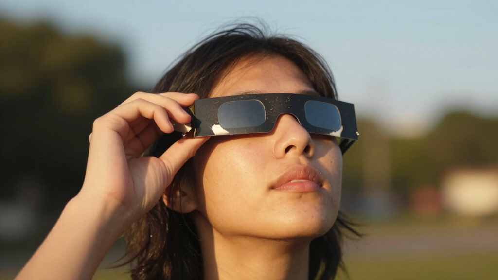 Partielle Sonnenfinsternis Brillen