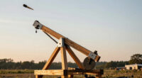 Tom Stanton's Supersonic Trebuchet Breaks Sound Barrier With Gravity Alone
