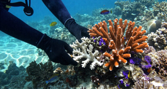 Bleached Corals Thrive Within Days When Touching Healthy Neighbour